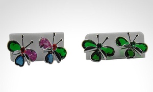  Aretes Mariposa en Plata 