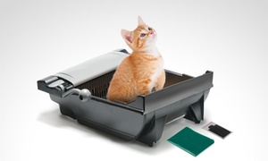 Caja de arena para gatos con sistema de filtro manual con 40% off