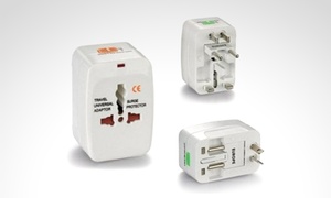 Adaptador universal de viaje con 58% off