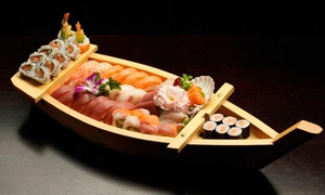 Barco con 20 o 40 piezas de sushi hasta 53% off