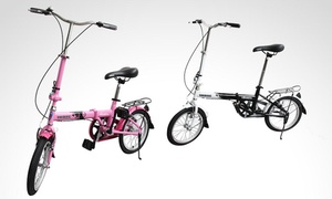 Bicicleta plegable con 38% off