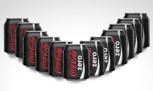 24 latas de Coca-Cola® Zero con 66% off