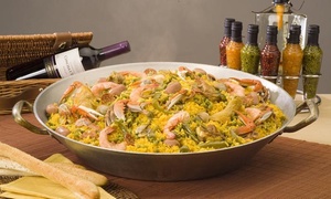 2 platos de paella de 750g + una entrada de queso fundido con 49% off