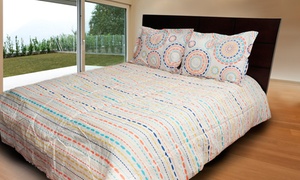 Set de comforter acolchado doble faz con 50% off