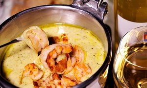 Fondue con camarones gourmand para dos o cuatro hasta 50% off