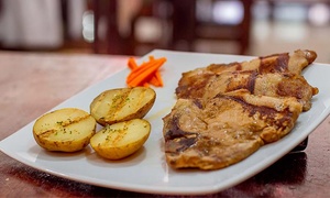 Cena romántica con entrada + plato fuerte para dos hasta 54% off