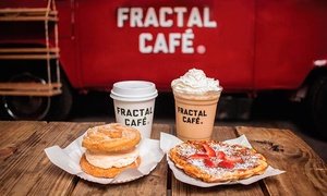 Bebidas calientes, frías o frappés con opción a postres desde $49