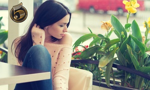 83% off en alaciado permanente + corte de cabello