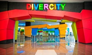 Divercity: fiesta infantil para 8 niños y 2 adultos hasta 42% off