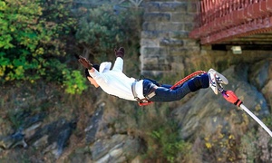 Bungee jumping para uno, dos o cuatro + refrigerio hasta 63% off