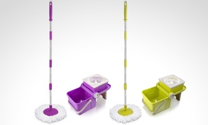 1 o 2 traperos giratorios Easy Mop Square Bucket hasta 65% off