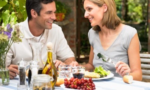 Amareto Eventos: cena romántica de 4 tiempos + flores con 50% off