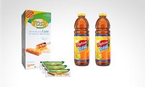 Barras de cereal Lyne + Lipton Ice Tea por $29.900