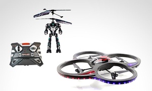 Robot helicóptero de 360° o dron hasta 40% off