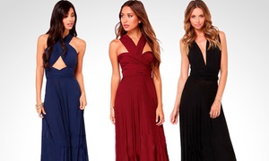 Vestido largo modelo 30 looks Infinity con 26% off