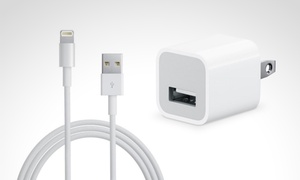 Kit de adaptador USB + cable lightning marca Apple® con 33% off