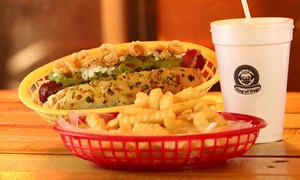 Hot dogs + papas a elegir para dos o cuatro hasta 55% off