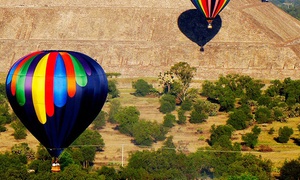 Globo por Teotihuacán