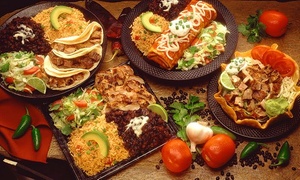 2 platos tradicionales mexicanos + 2 bebidas con 50% off