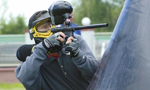 Hasta 70% off en hora de paintball para 10 personas