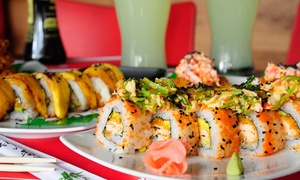 Menú japonés para dos con 50% off