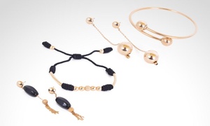 Set de brazalete + par de aretes hasta 57% off