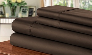 Juego de sábanas hoteleras en color y tamaño a elección con 55% off