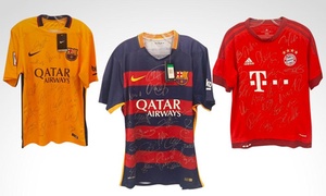Jersey de Futbol Autografiado Jersey de Futbol Autografiado