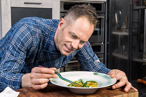 Plating dish