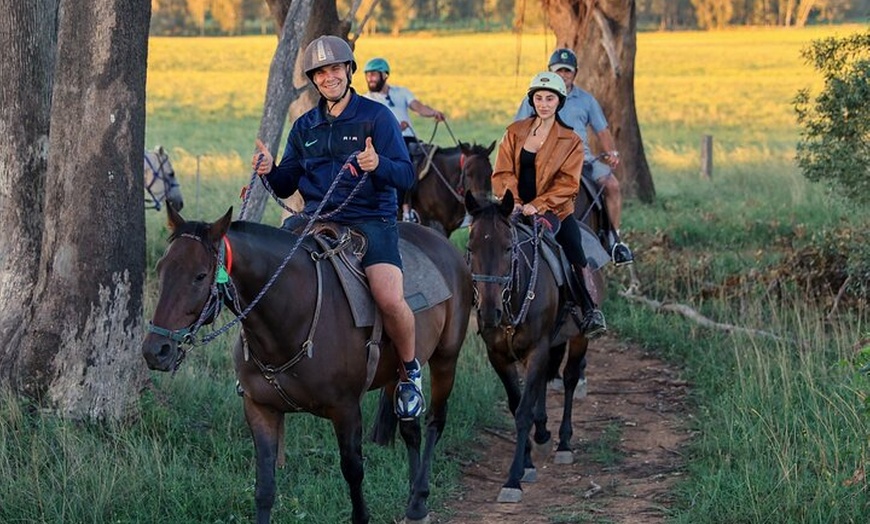Image 11: Hunter Valley Horse Ride - 90 Minutes -Vineyard & Mountain Views
