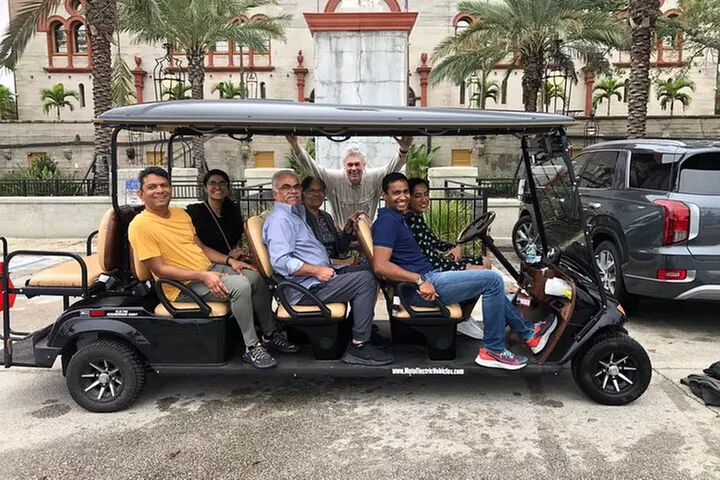 Private Guided Historic Electric Cart Tour of St. Augustine - Primary Image