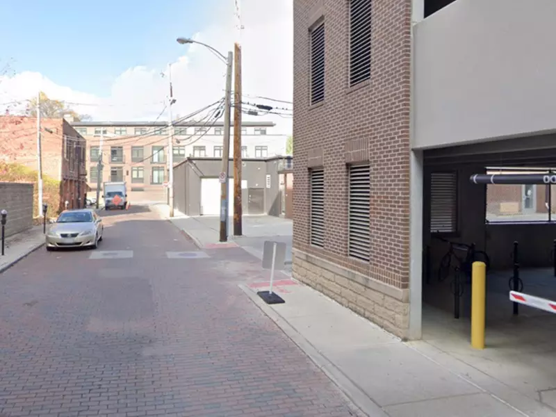 Parking at 848 N. Pearl St. Garage