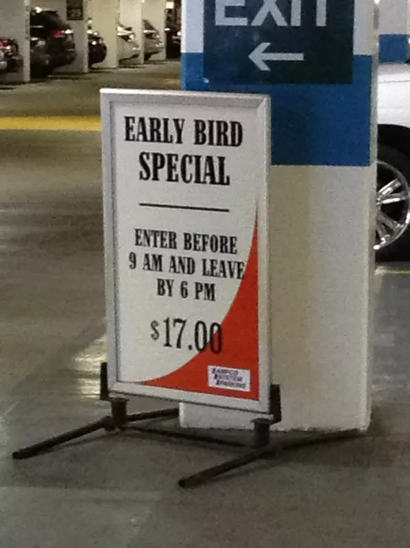 Parking at 101 Lombard Garage