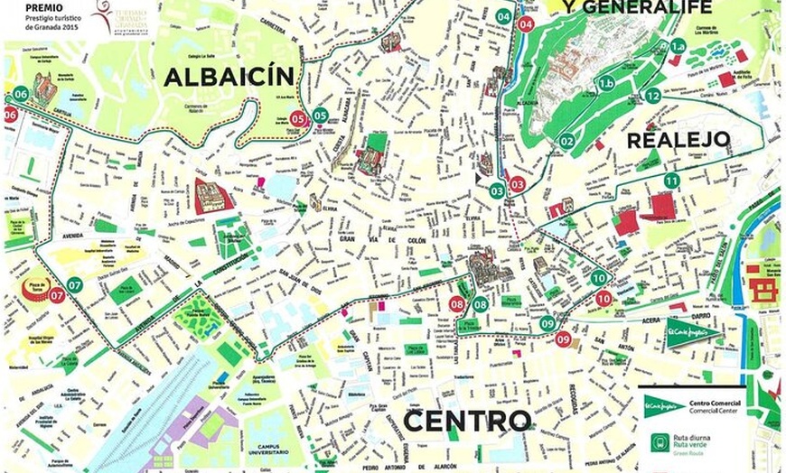 Image 2: Granada City Tour Subir y bajar del tren