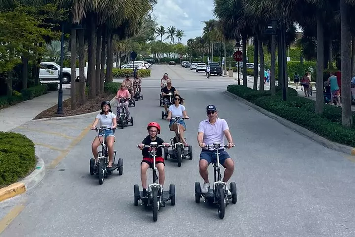 Electric Trike & Moped Tour of Downtown Naples - Fun For Everyone