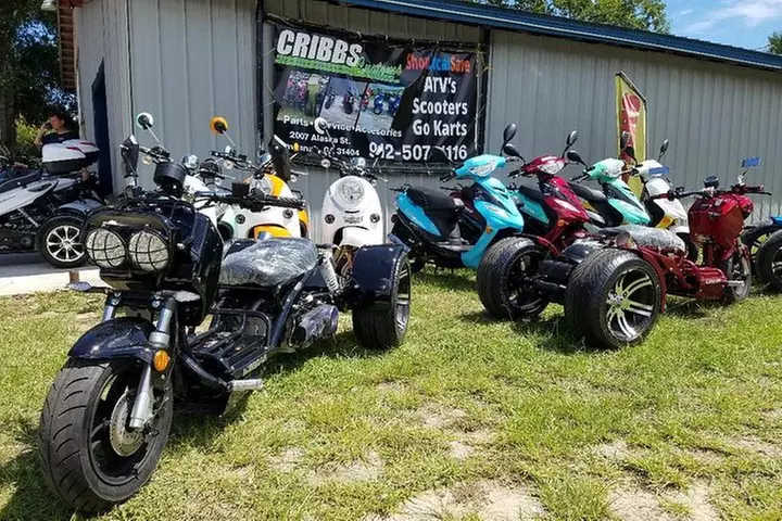 Savannah Scooter and Trike Rental with Helmet