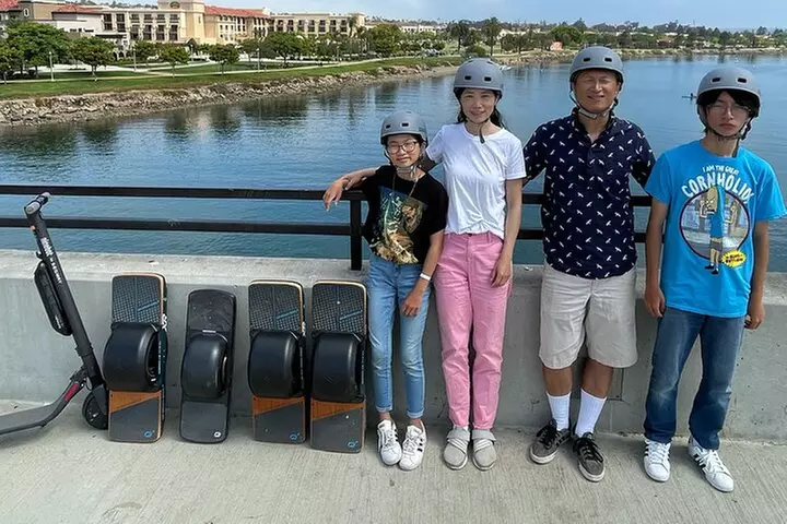 Onewheel Electric Hoverboard Lesson and Bay Ride