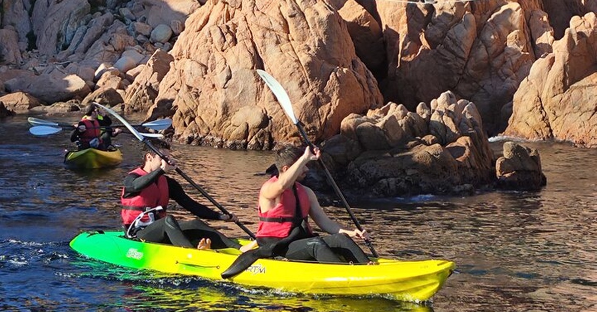 Tour de kayak y snorkel en Sant Feliu de Guíxols, Girona