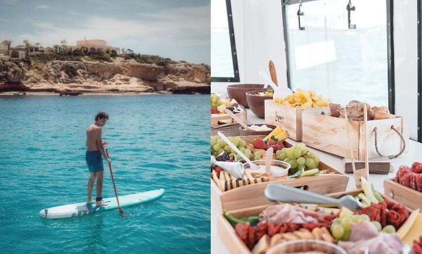 Image 12: Paseo en barco de 5 horas por Ibiza con almuerzo, 6 bebidas, tablas...