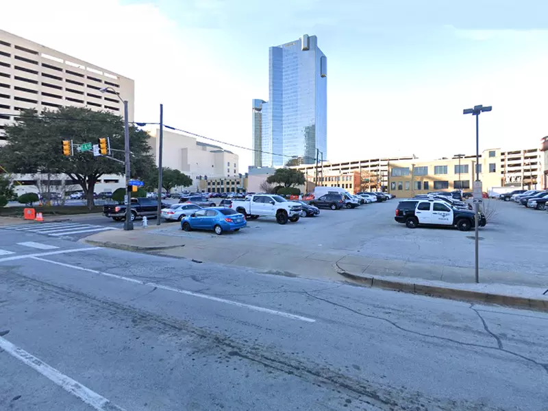 Parking at Jones Lot