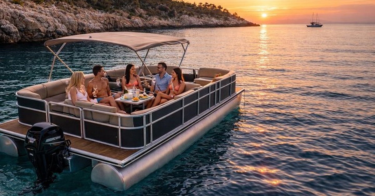 Alquiler de barco privado al atardecer en Mallorca
