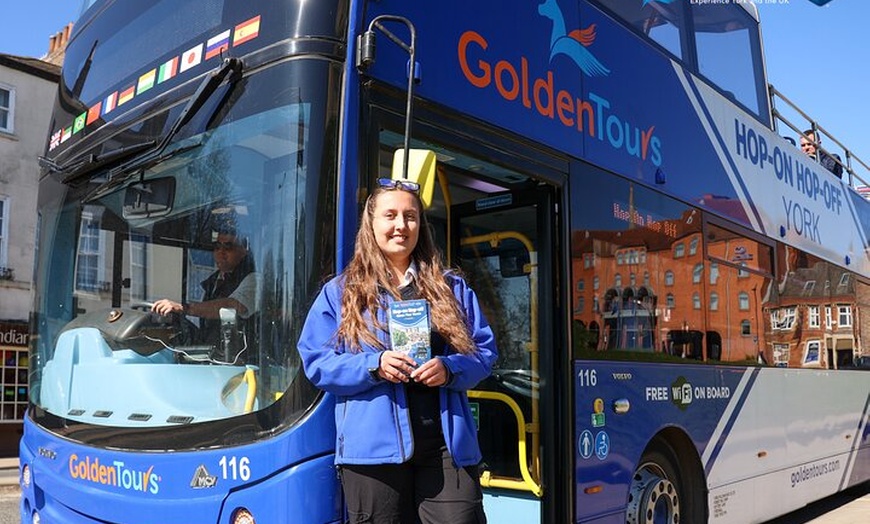 Image 18: Golden Tours York Hop-on Hop-off Open Top Bus Tour with Audio Guide