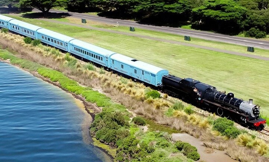 Image 1: The Q Train - First Class For 6 - Lunch (Departing Queenscliff) - S...