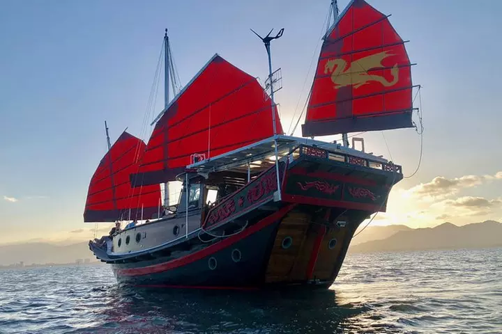 Shaolin Sunset Sail on Authentic Chinese Junk Boat