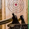 Image 2: $25 Towards One Hour Of Axe Throwing Or Golf Simulator For Group Of...