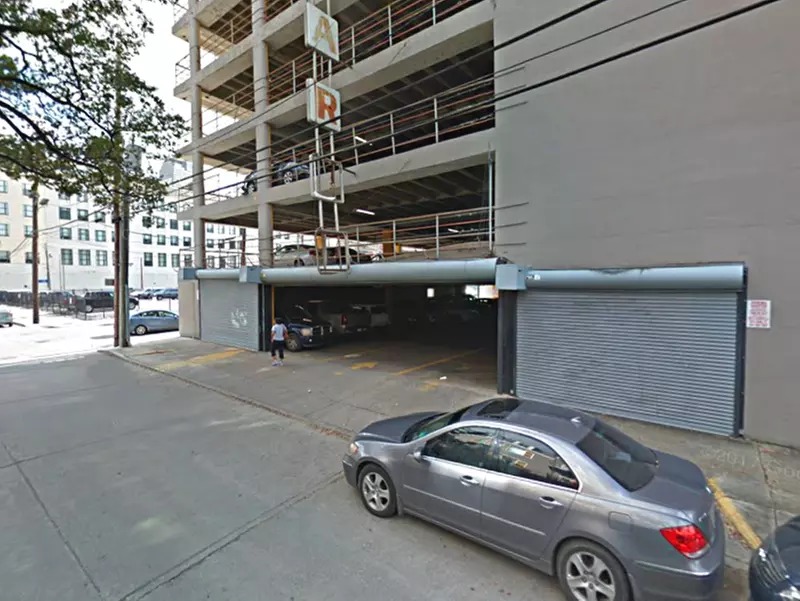 Parking at Krauss Garage (G-122)