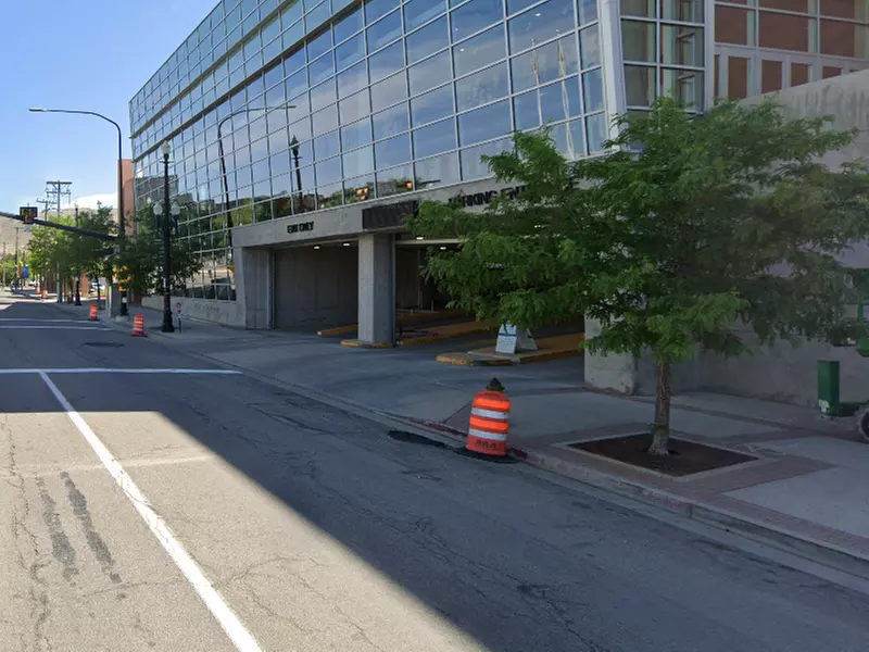 Parking at Salt Palace West Garage