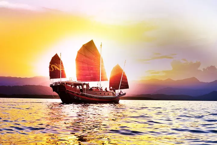 Shaolin Sunset Sail on Authentic Chinese Junk Boat