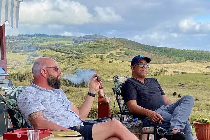 Enjoy Sunset with a Fine Cigar in Hawi