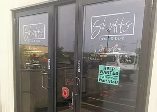 5% Cash Back at Shuff's Last Resort